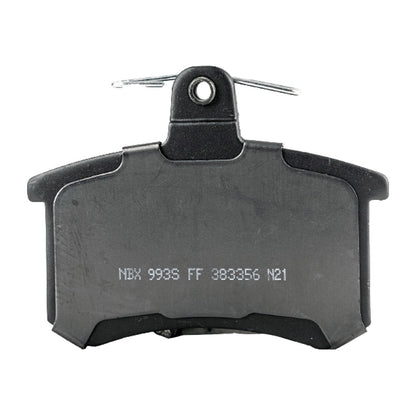 Set of 4 NAO Brake Pads for Audi 200 Quattro (1989–1991)
