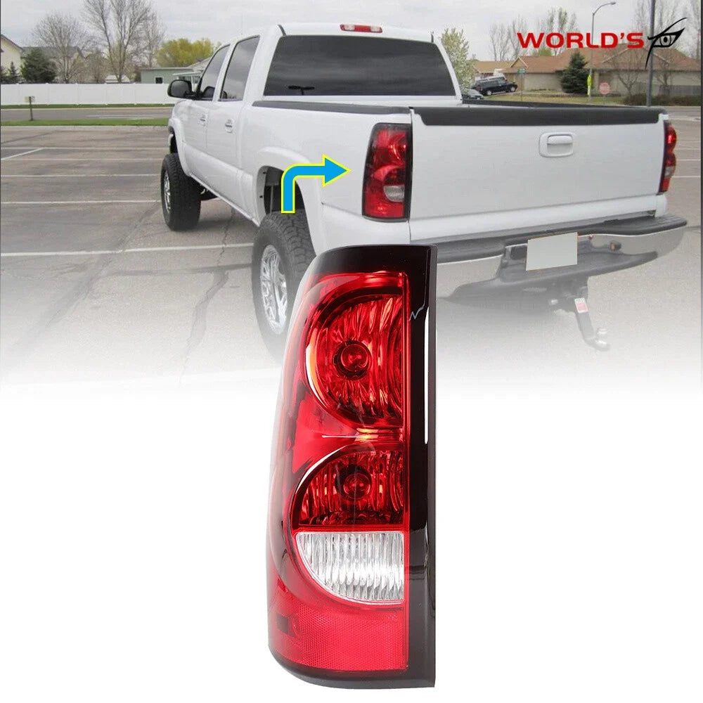 Tail Lights for Chevrolet Silverado 1500 2500 (2003–2006) Driver Left Side
