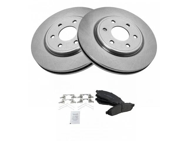 Front Brake Pad and Rotor Kit for Suzuki Equator (2009–2012) FD669DV