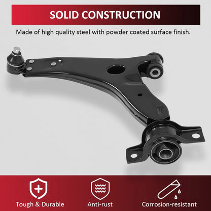 Front Left Control Arm Assembly w/ Ball Joints for Ford Focus (2006-2011)
