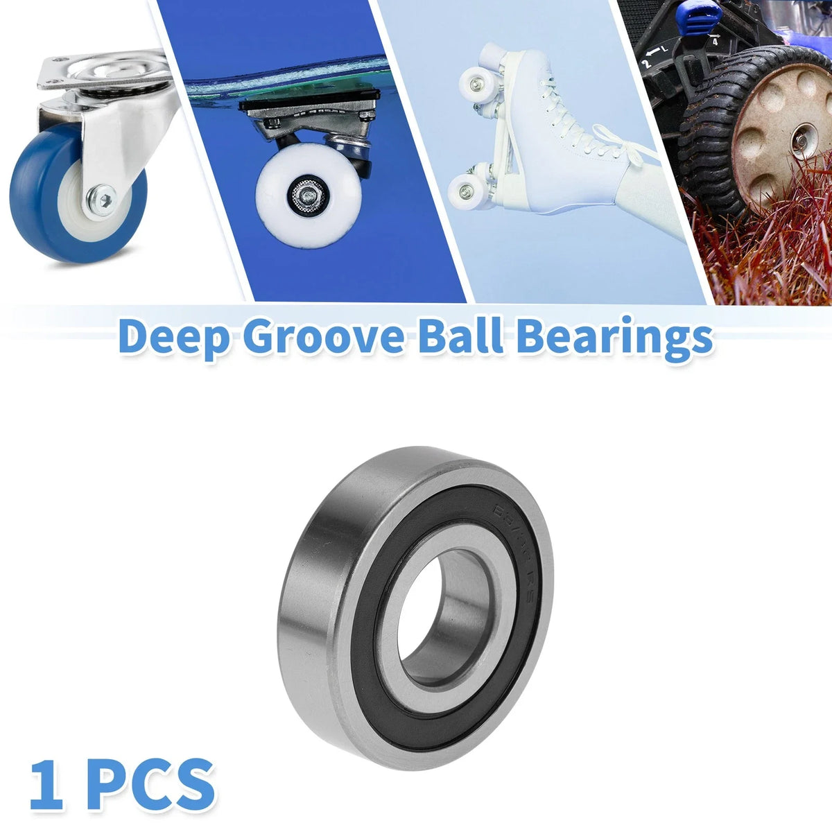 Deep Groove Ball Bearing 32x75x20mm for Various Models (63/32 2RS)