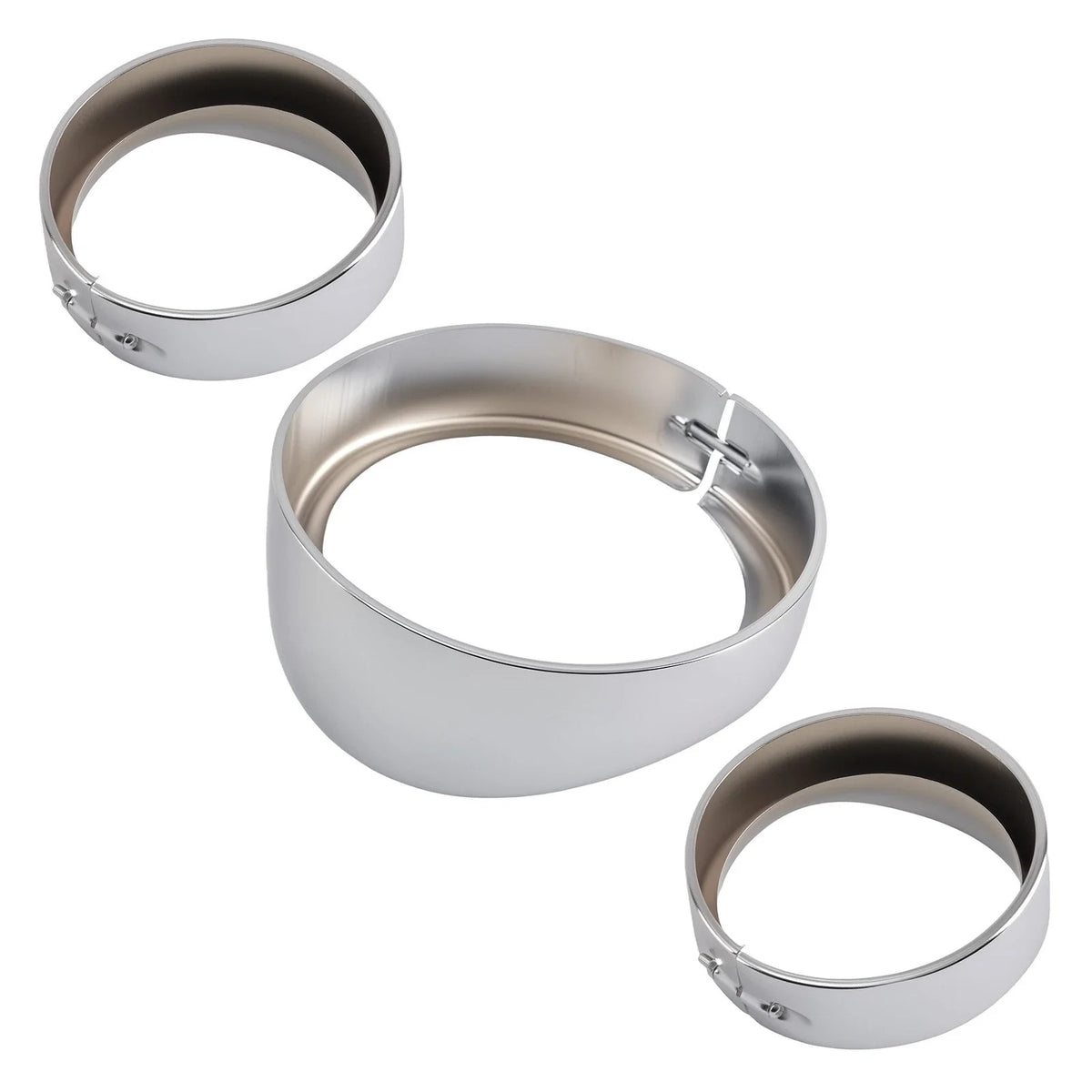 Aluminum Trim Ring for Harley Electra Glide (1997–2013) Chrome