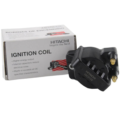 Hitachi IGC0102 Ignition Coil compatible with Toyota Hilux N70 2005-2015
