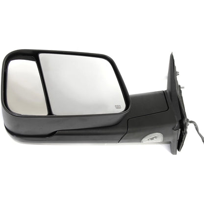 Tow Mirror for Ram 1500 2500 (2011–2012) Driver Side Manual Fold Heated