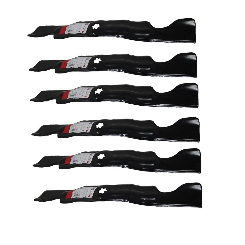 6X 2-in-1 Mower Blade for Troy Bilt (Replaces 942-04053A)