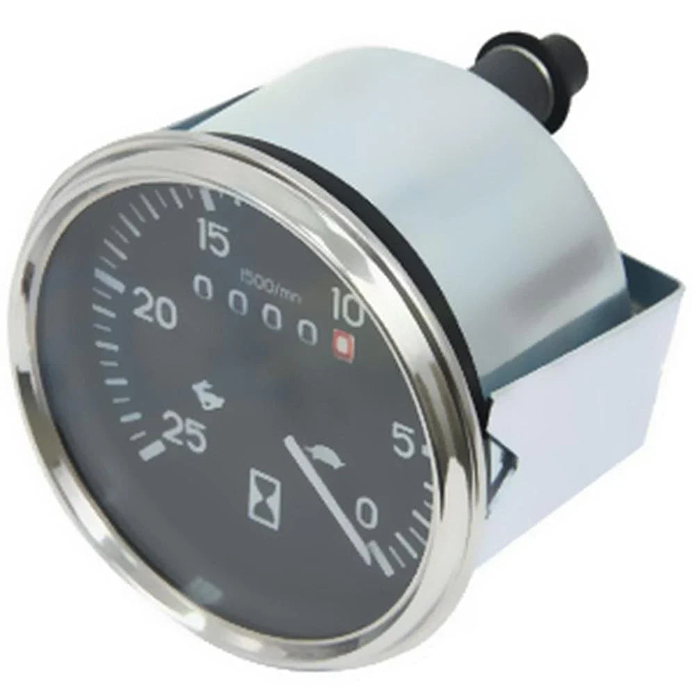 Tachometer with Light for Massey Ferguson MF Industrial 50EX (OEM)