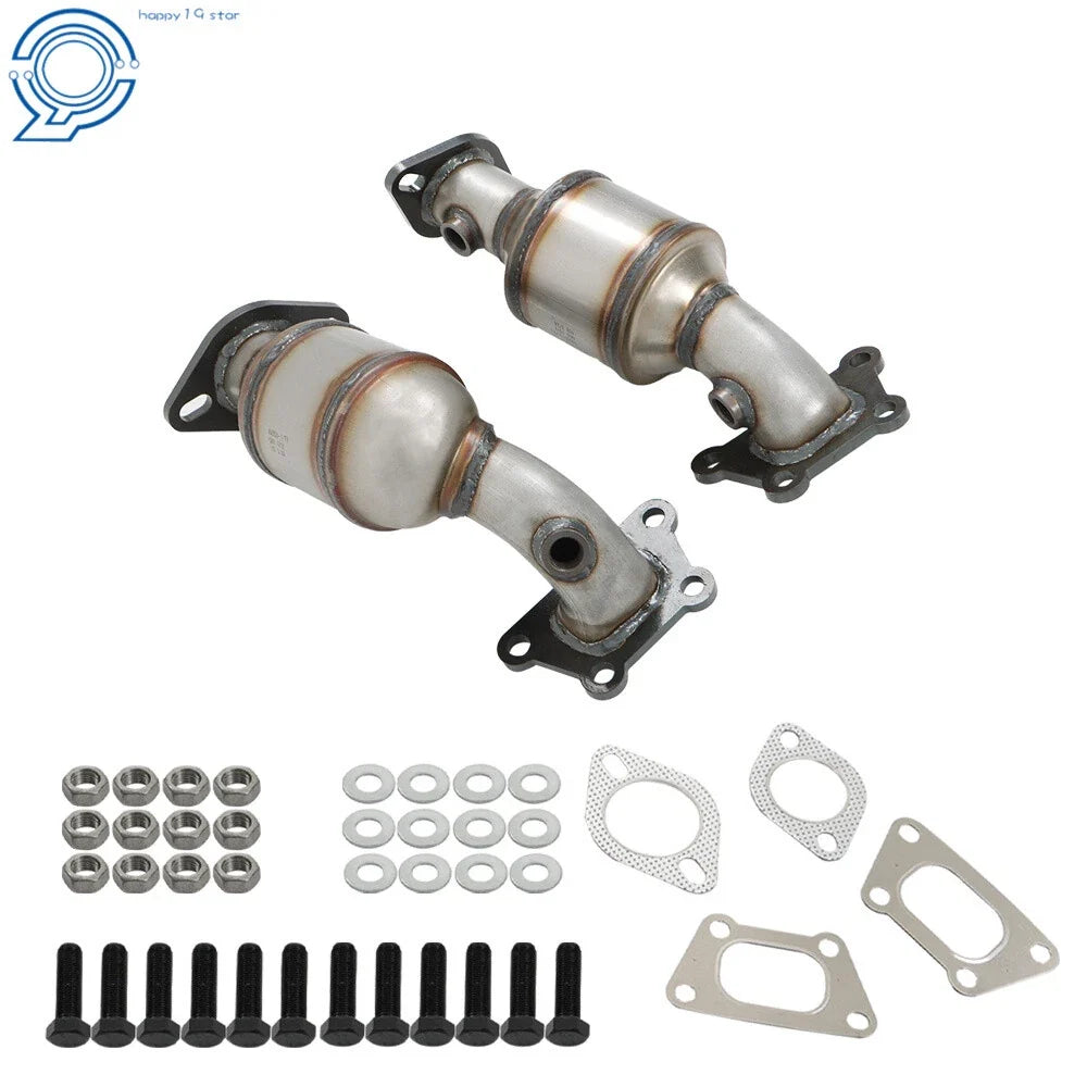 2X Catalytic Converters Front for GMC Terrain SLT SLE 2010-2012