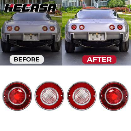Tail Lights Set for Chevrolet Corvette C3 (1975–1979)