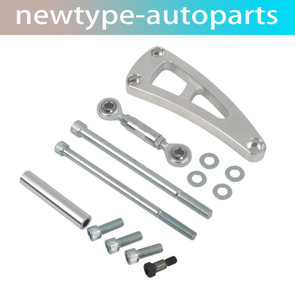 Alternator Bracket Kit for Big Block Chevy in Polished Aluminum 1965-1995