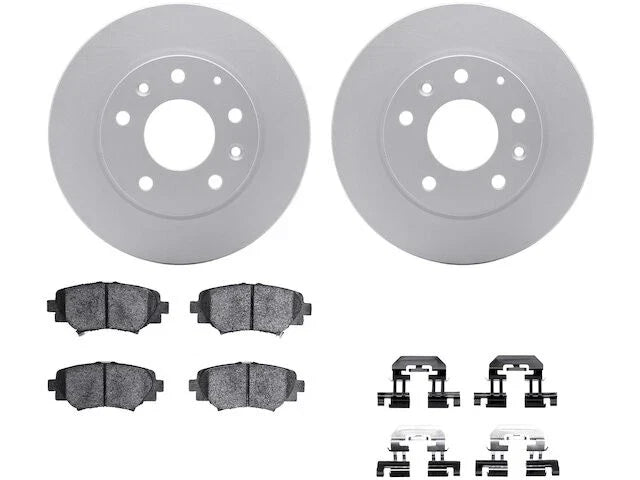 Rear Brake Pad and Rotor Kit for Mazda 3 Sport (2017–2018) CF519MH