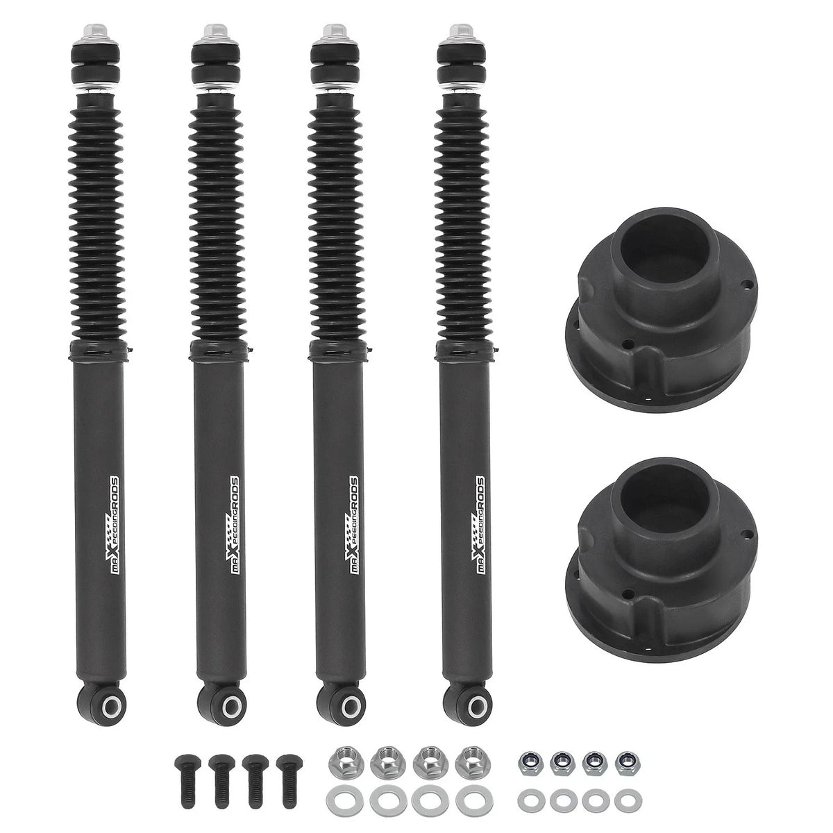 2.5" Coil Spacer Leveling Kit with Shocks for Ram 2500 3500 4WD 2014-2024