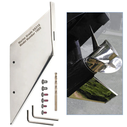 SkegGuard Skeg Protector with Drain Hole for Mercury Mariner