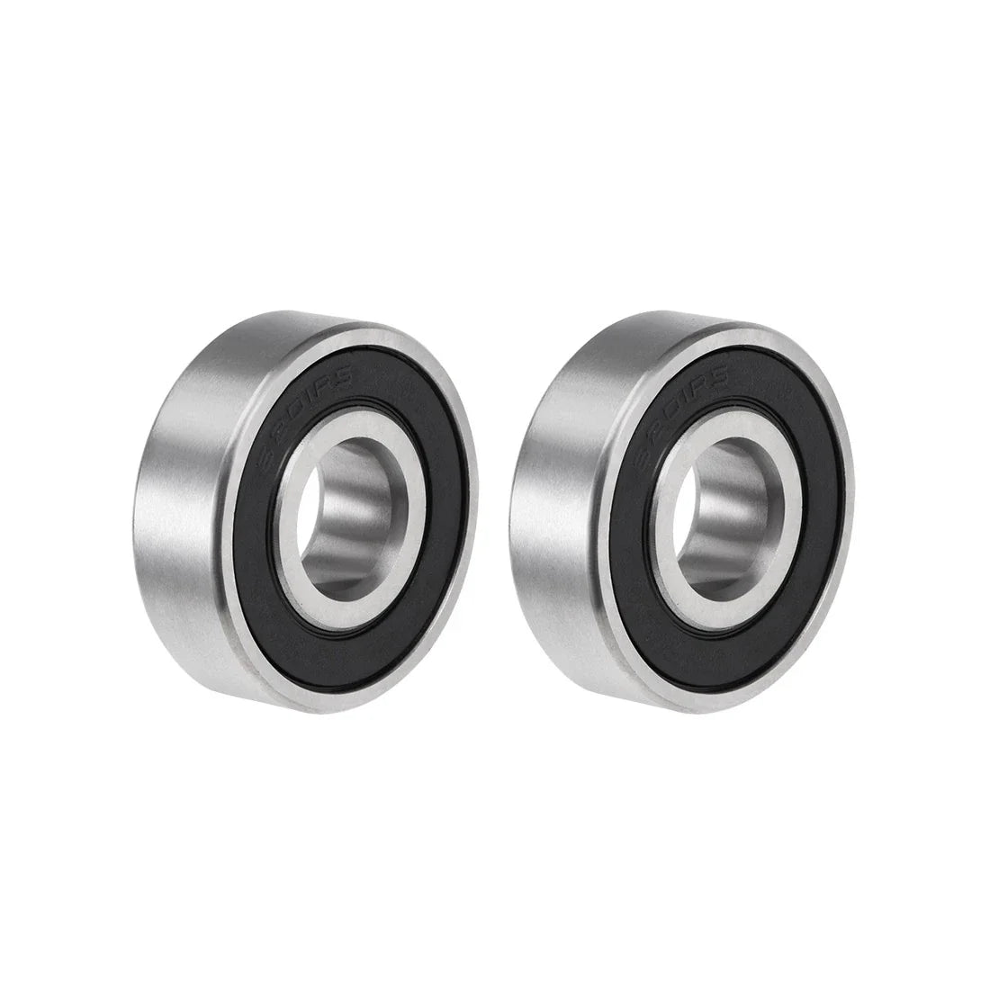 Set of 2 6201-2RS Ball Bearings for Various Models (12x32x10mm)