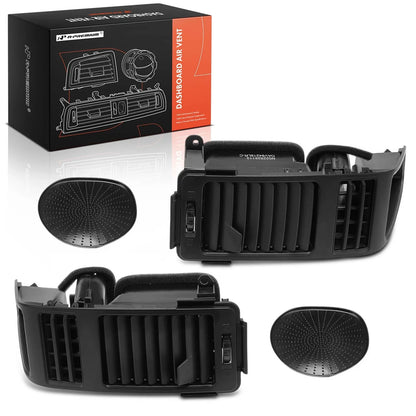 2X Black Air AC Vent Grille for Nissan Titan Armada (2004–2015)