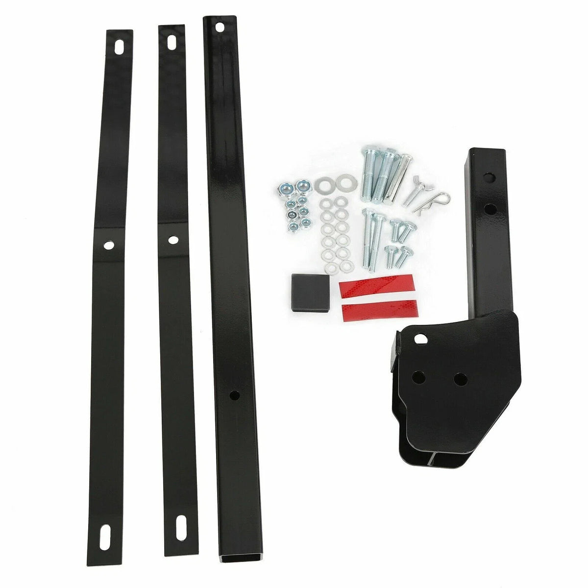 Universal Folding Trailer Hitch Cargo Carrier - 500 lbs Load Capacity