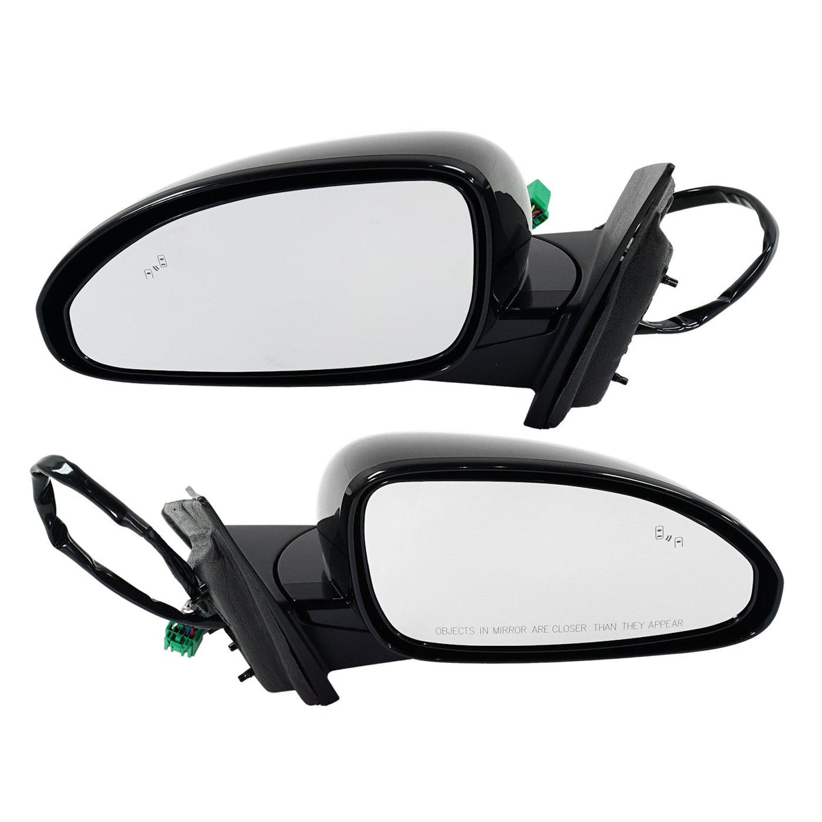 Power Heated Mirrors for Enclave 2013–2017 - Turn Signal, Manual Fold