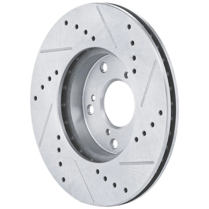 Front Brake Disc Rotors and Pads Kit for Honda Accord (1998–1999)