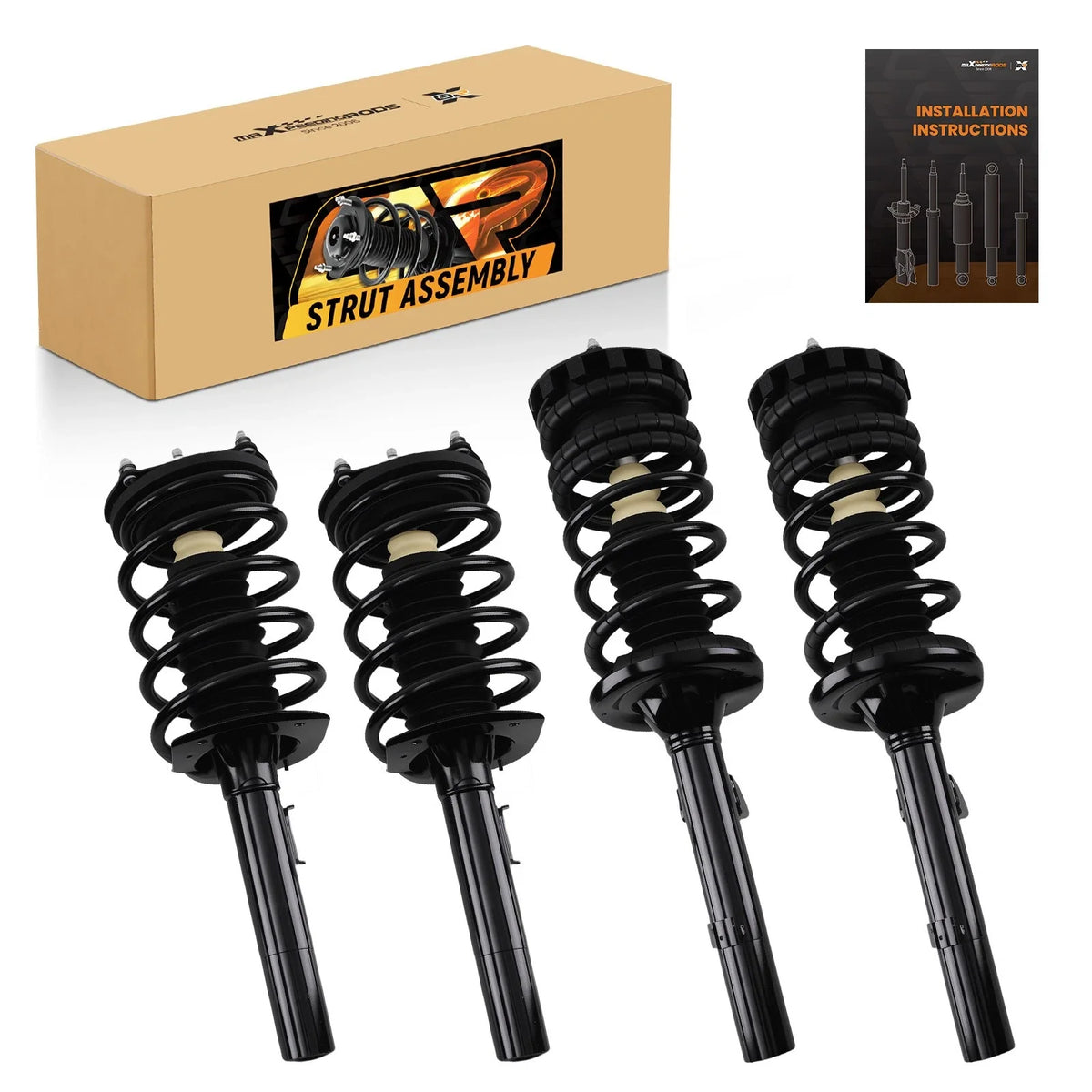 Front Struts and Rear Shock Set for Mercury Sable 1996-2005 - 171615