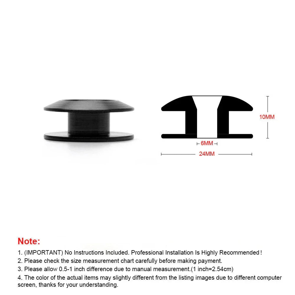 Fasteners Quick Release Aluminum for Bumper Trunk Fender Hatch Lids