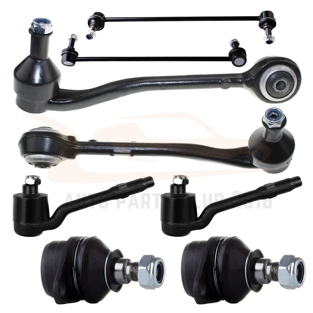 Set of 8 Front Lower Control Arms with Ball Joints for BMW X5 (2000–2003)