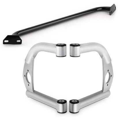 Front Upper Control Arm + Strut Tower Brace Bar for Camaro Firebird (1993–2002)