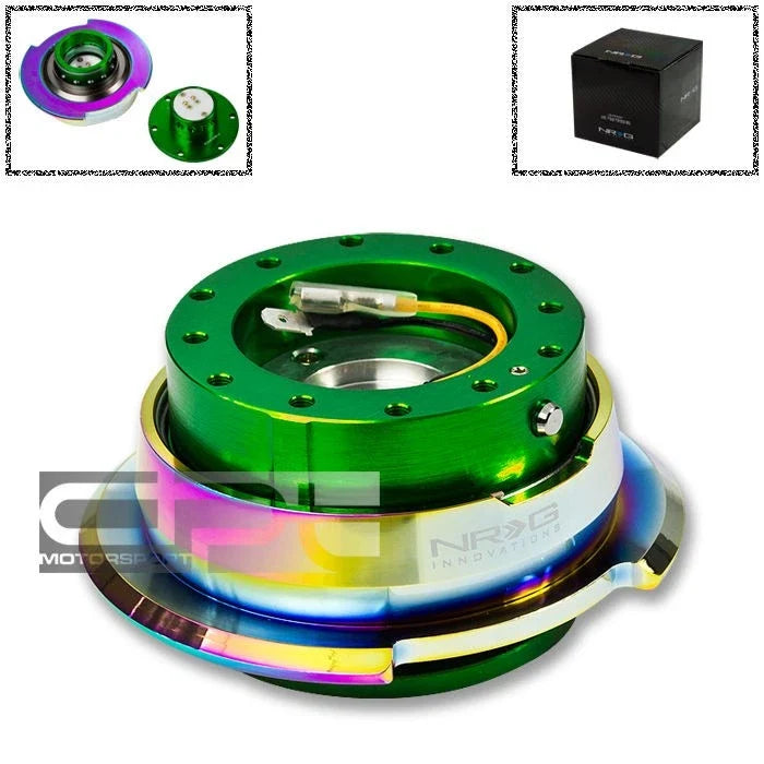 NRG 6-Hole Steering Wheel Quick Release Hub Adapter for