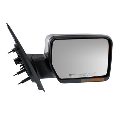 Heated Right Power Mirror for 2004-2006 Ford F-150, Chrome Signal Light