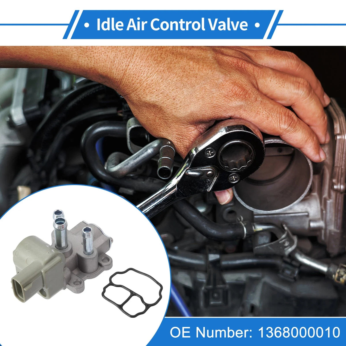 Idle Air Control Valve for Toyota Camry (1987–1991) No. 1368000010 IACV
