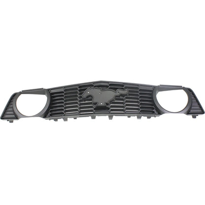 Grille for Ford Mustang (2010–2012) Textured Gray Plastic