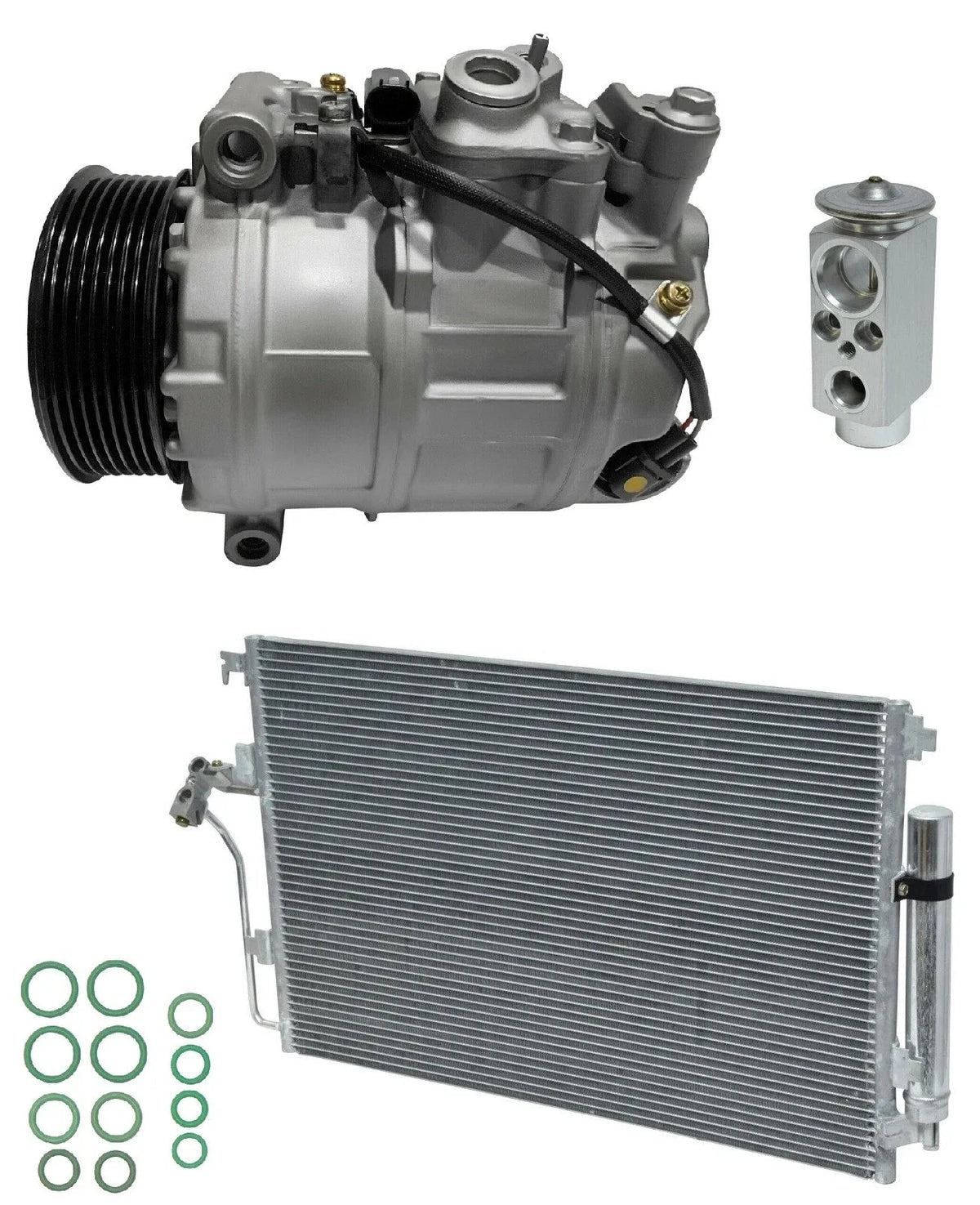 A/C Compressor Kit With Condenser for Mercedes Sprinter 2500 (2016–2018)