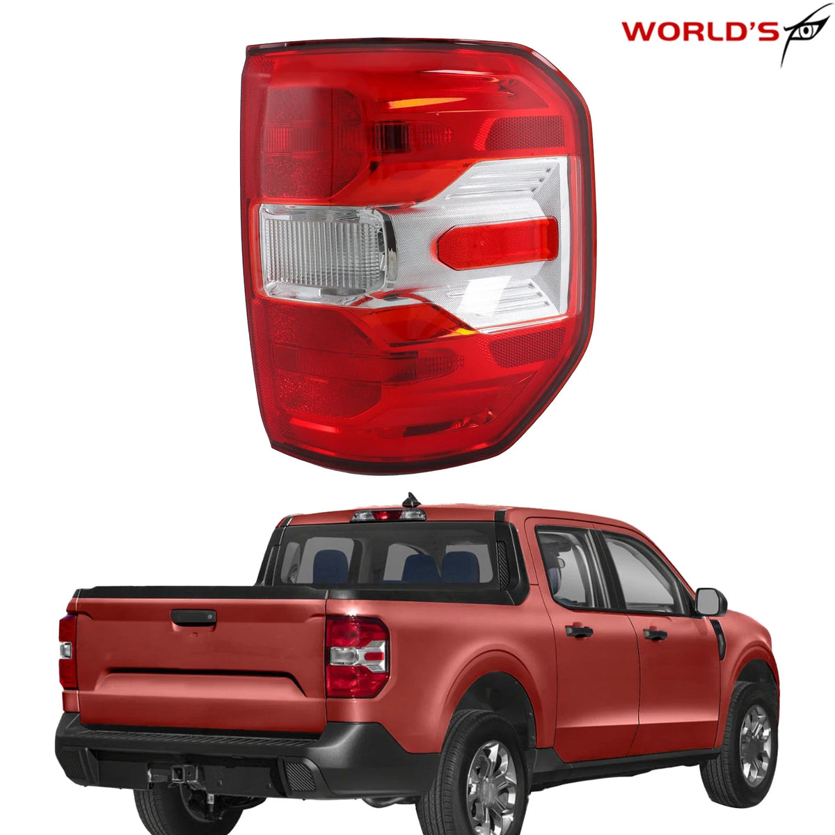 Halogen Tail Light for Ford Maverick (2022–2024) Right Passenger