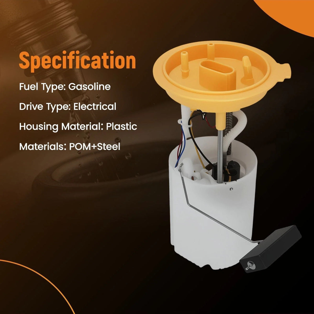 Electric Fuel Pump Module Assembly for VW Jetta Golf 2.0L Diesel (2009–2015)