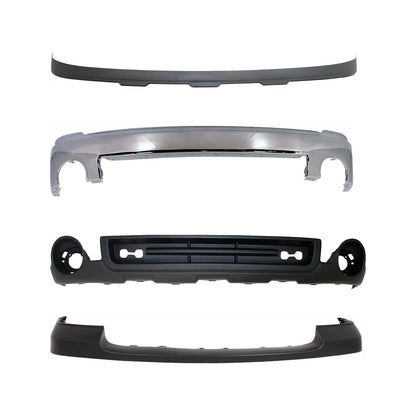 Front Bumper Face Bar for GMC Sierra 1500 (2007–2013)