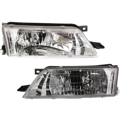 Headlight Set of 2 for Nissan Maxima (1997–1999) - Left & Right with Bulb