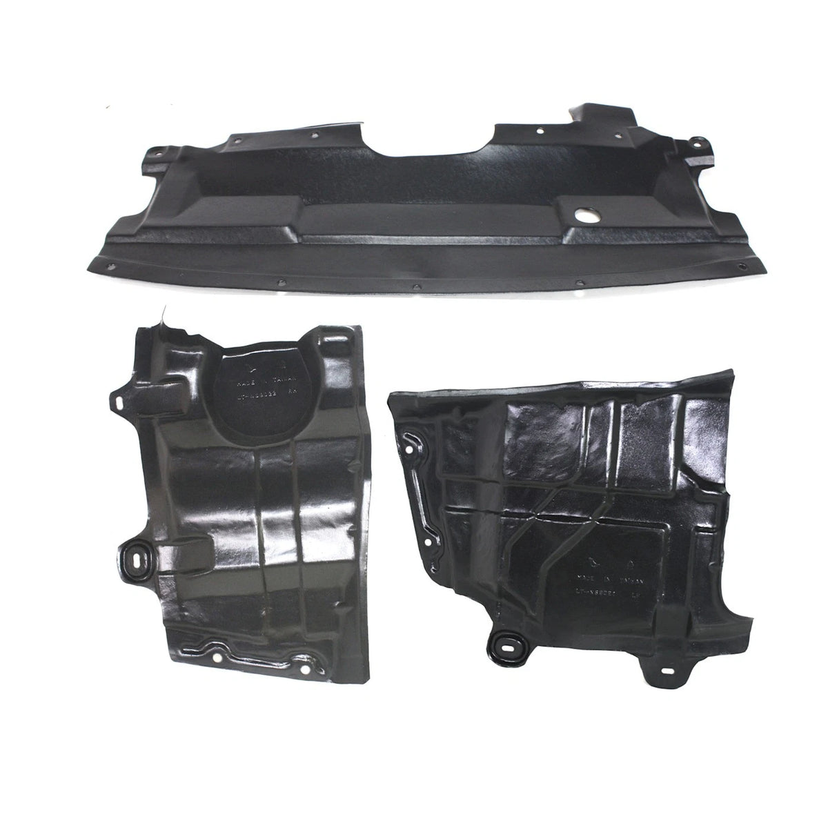 Set of 3 Engine Splash Shields