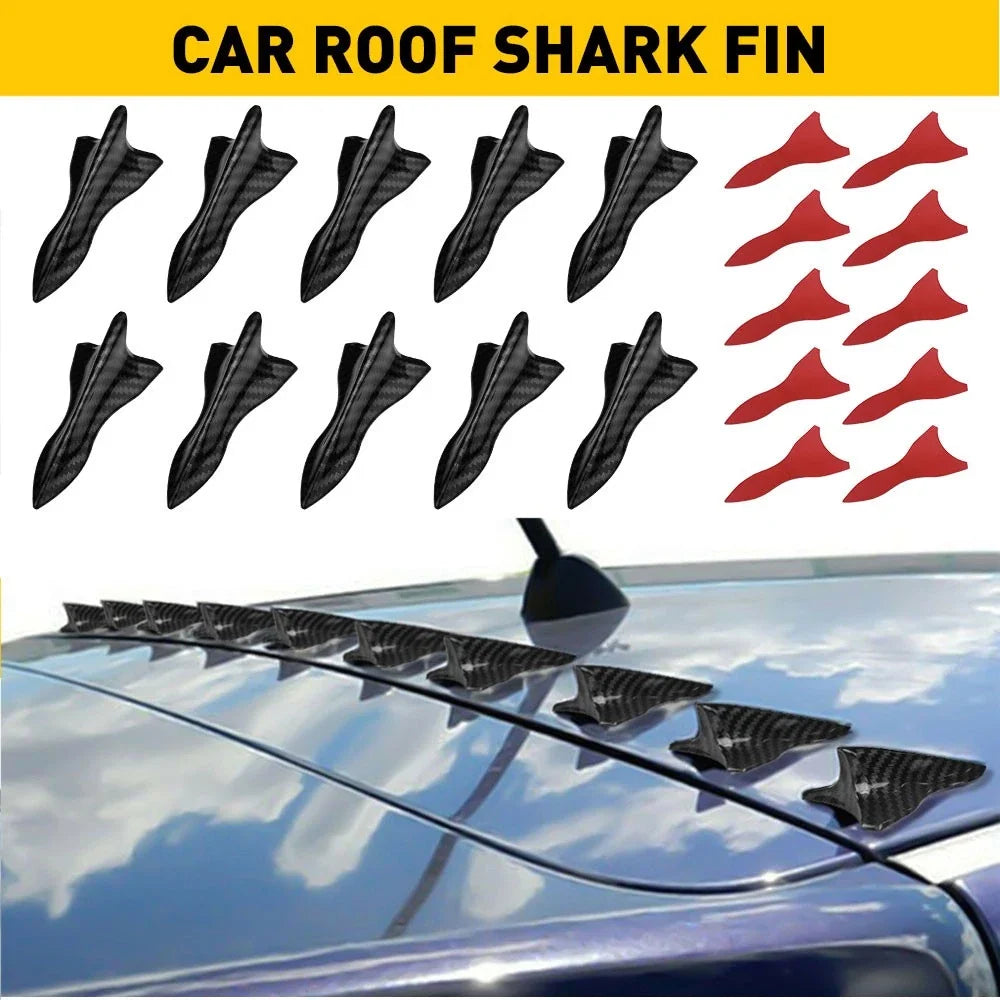 10X Shark Fin Diffuser Vortex Generator for Universal Vehicles