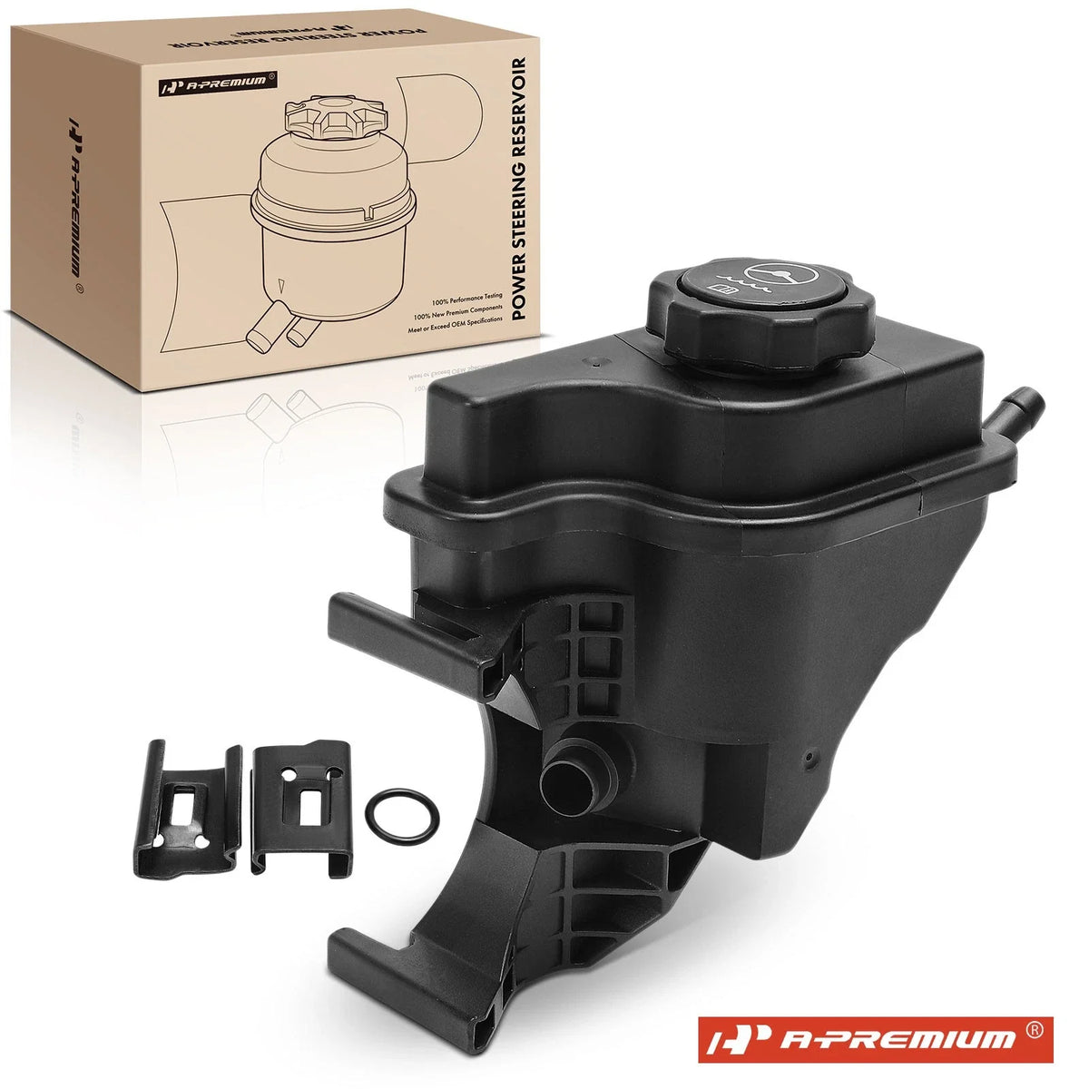 Power Steering Reservoir with Cap for Buick Lucerne Cadillac DTS (2006–2011)