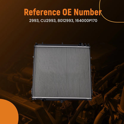 Aluminum Radiator Assembly for Toyota Tundra V6 4.0L (2007–2014)