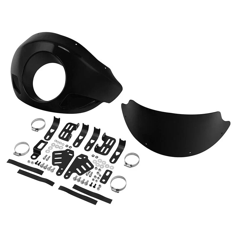 Short Sport Fairing Windshield for Harley Dyna (35mm, 39mm, 41mm, 49mm)