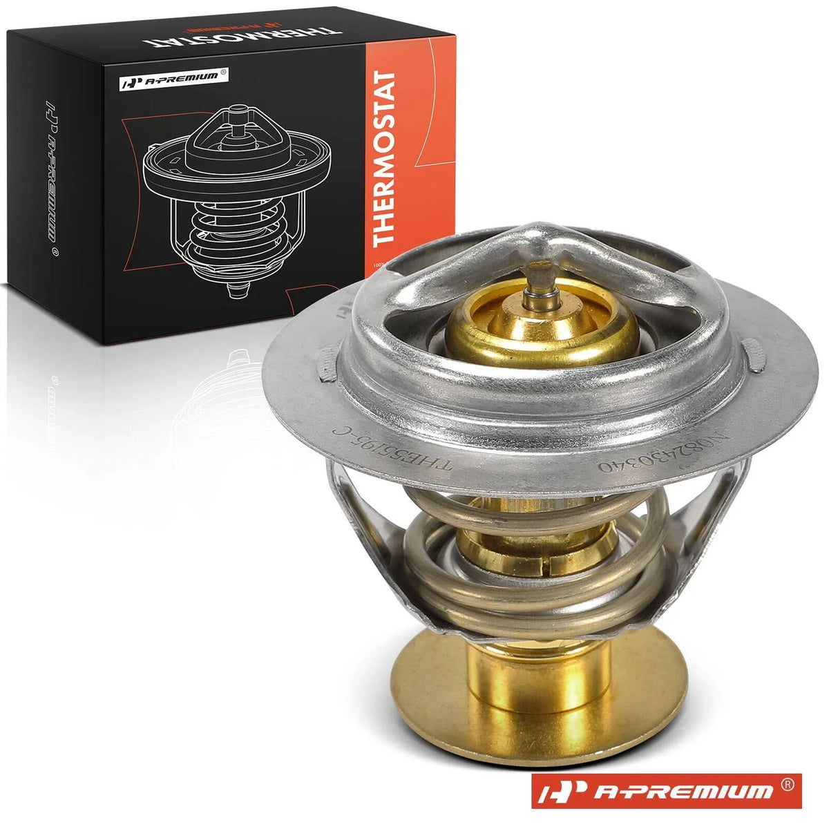 Engine Coolant Thermostat 91℃ for Ford Explorer Fusion Mustang