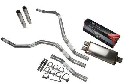 Flow II Dual Exhaust System 2.5 Inch for Nissan Titan (2004-2006)
