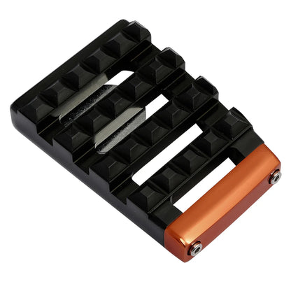 Black Large Brake Pegs for Heritage Classic Softail Harley 2018-2023