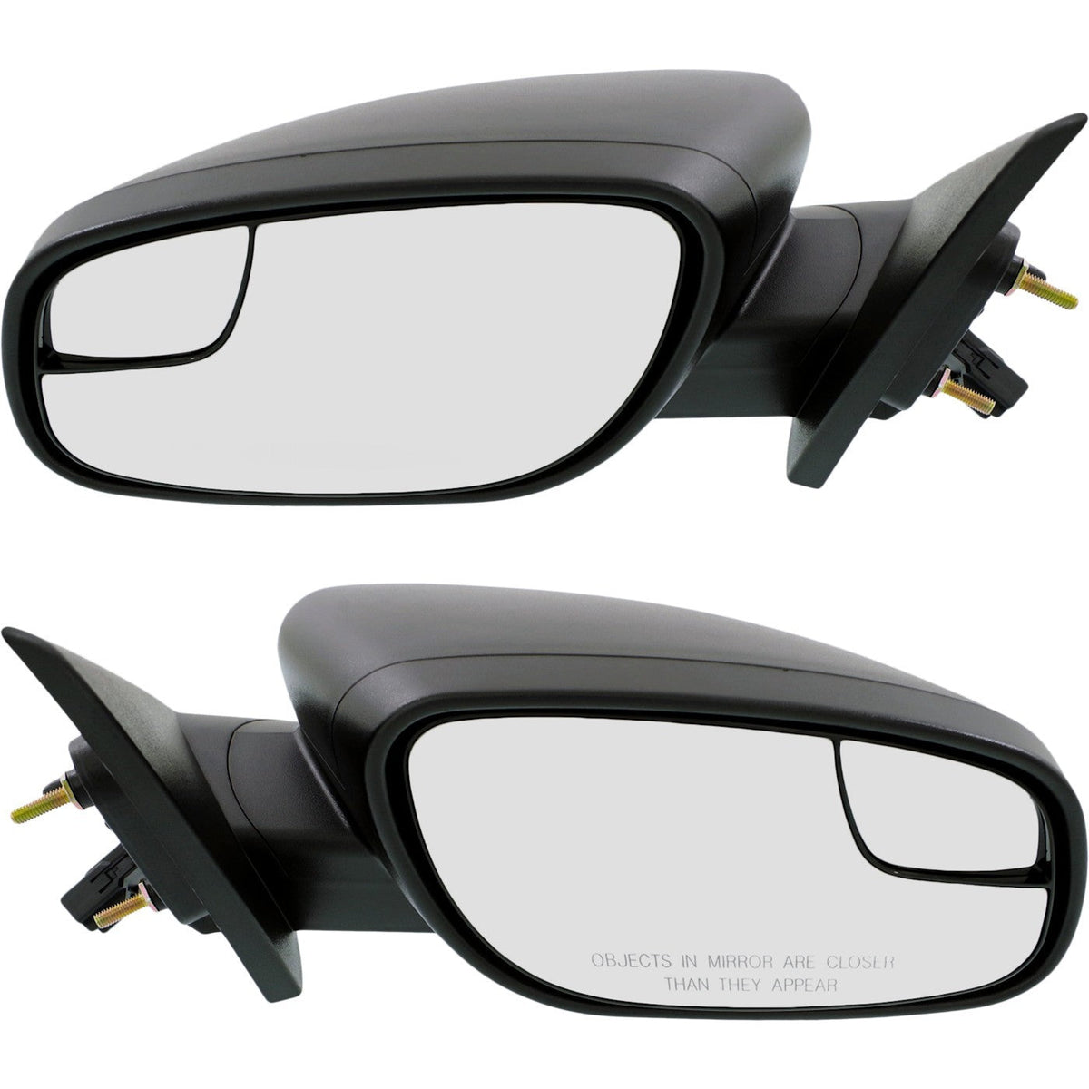 Power Mirrors for Ford Taurus (2012–2017) Textured Black