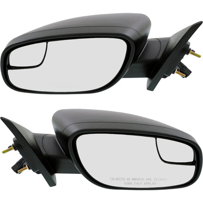 Power Mirrors for Ford Taurus (2012–2017) Textured Black
