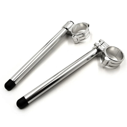 Raised Riser Clip Ons 50mm CNC for 7/8" Motorcycle Handlebars
