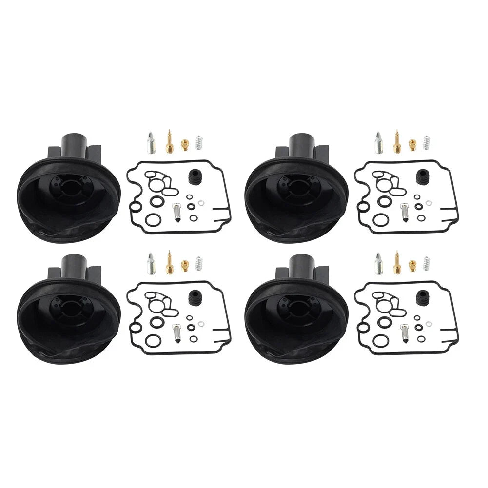 Set of 4 Carburetor Repair Kits for Yamaha FZR1000 EXUP (1989–1995)