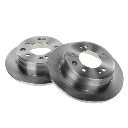 Ceramic Brake Pads & Rear Rotors Set for 2011-2012 Hyundai Tucson Elantra