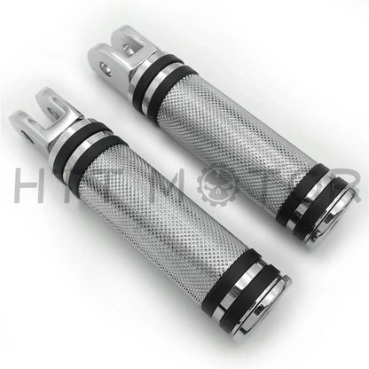 Diamond Chrome Footpegs for Harley Models FXBB FXBR FXBRS FXLR (2018-2023)