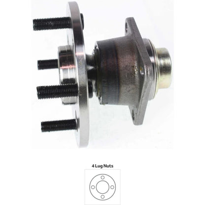 4-Piece Wheel Hubs for Saturn SL1 Model