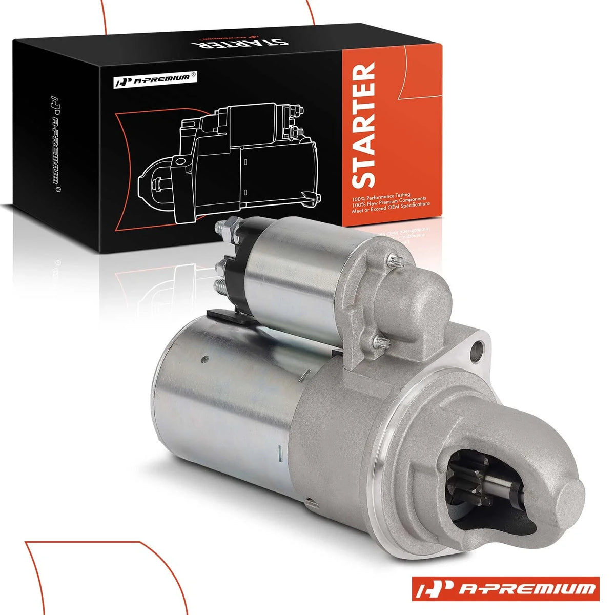 Starter Motor for Cadillac SRX, Buick Lucerne (2005–2011) V8 4.4L 4.6L